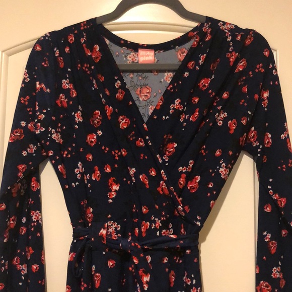 Floral Maternity Maxi Dress- Size Medium - Picture 2 of 7